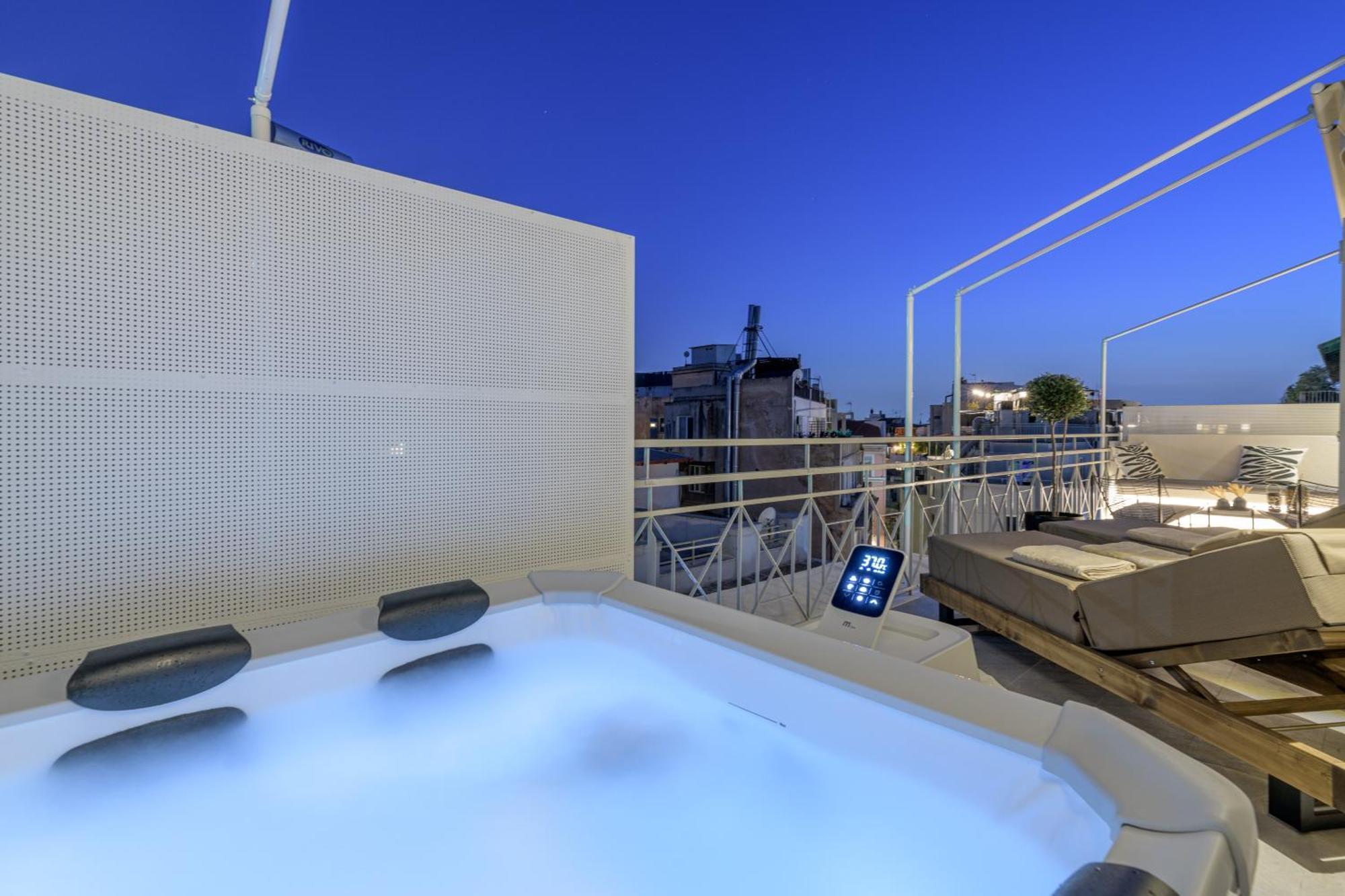 Central Sunny Loft With Plunge Pool Athènes Extérieur photo