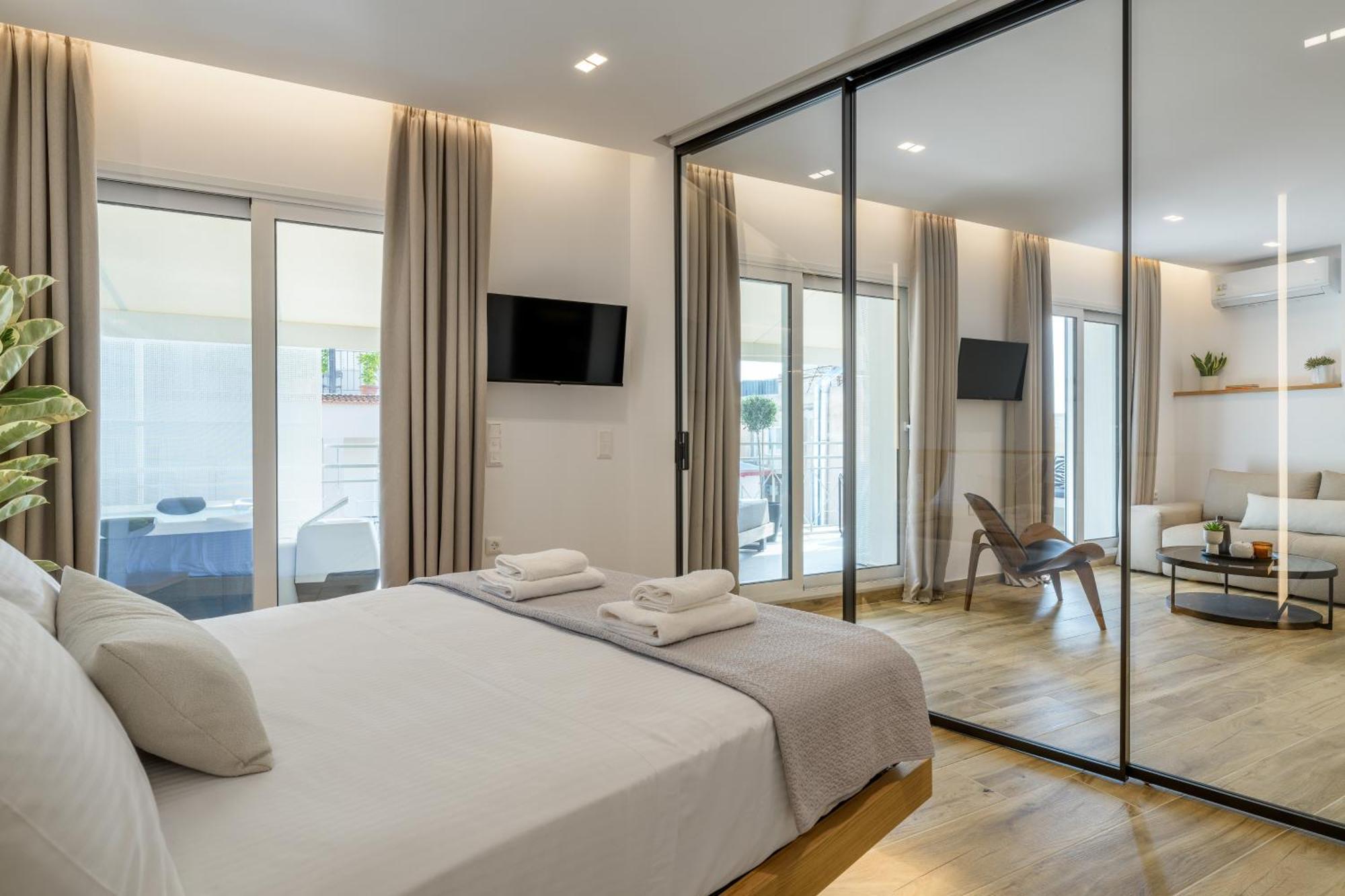 Central Sunny Loft With Plunge Pool Athènes Extérieur photo
